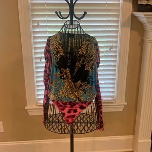 Brand new DAY G leopard 🐆 paisley body suite !